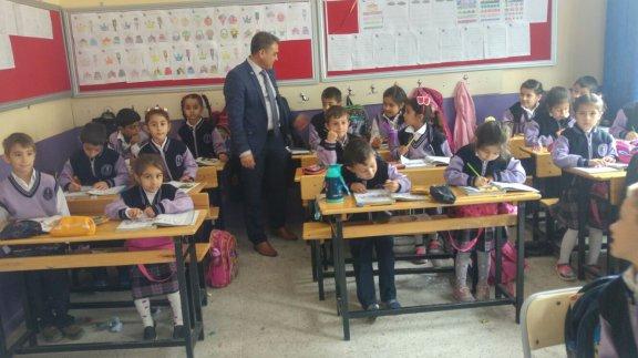 İlçe Milli Eğitim Müdürümüz Bünyamin ÖZDEMİR Atatürk İlkokulunu Ziyaret Etti