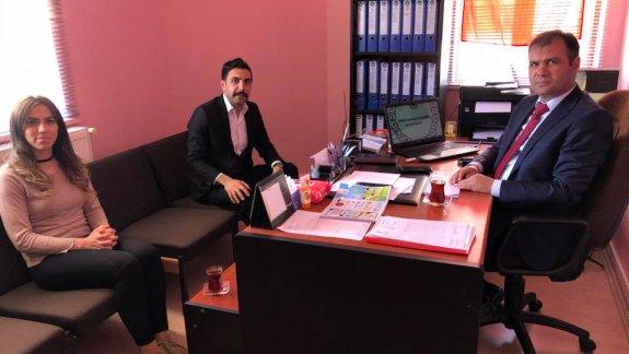 İlçe Milli Eğitim Müdürümüz Mustafa ALKAN´dan Kangal Anaokulu Müdürlüğüne Ziyaret