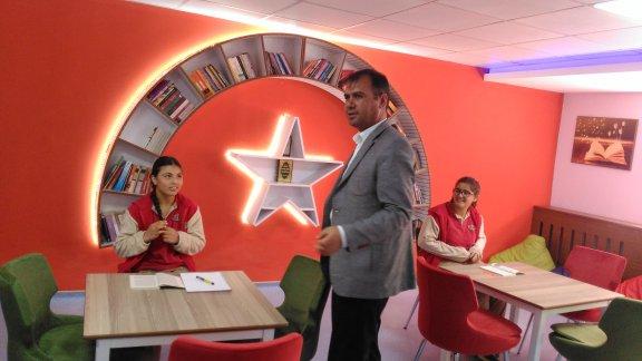 İlçe Milli Eğitim Müdürümüz Mustafa ALKAN ve Milli Eğitim Şube Müdürü Şahin KARTAL Kangal Yatılı Bölge Ortaokulunu ziyaret etti.