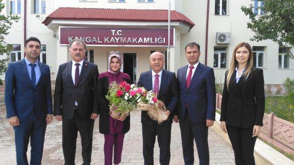 İlçe Milli Eğitim Bakanlığı Müsteşar Yardımcısı Sayın Yusuf BÜYÜK İlçe Milli Eğitim Müdürlüğünü ziyaret etti.