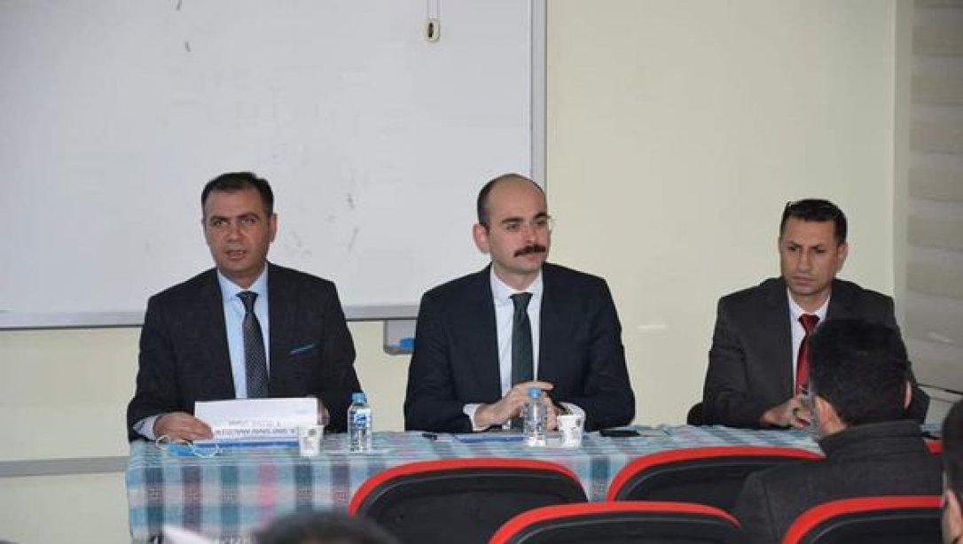 KÖPRÜ Projesi Değerlendirme Toplantısı, Kaymakamımız Sayın Ahmet Fatih Sungur Başkanlığında Yapıldı.