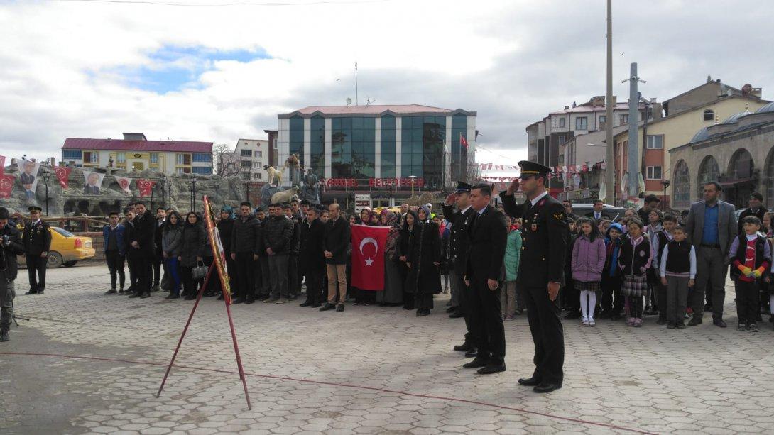 18 Mart Çanakkale Zaferinin 104. Yılı Çelenk Sunma Töreni